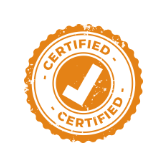 iso ceertified badge